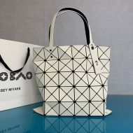 Issey Miyake Lucent Twill Tote White