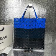 Issey Miyake Prism Tri-color Tote Blue