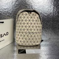 Issey Miyake Prism Jet Backpack Beige