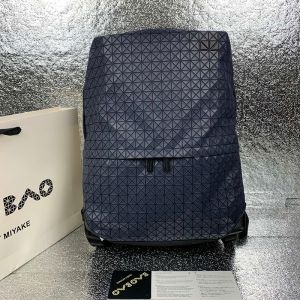 Issey Miyake Kuro Liner Backpack Navy Blue