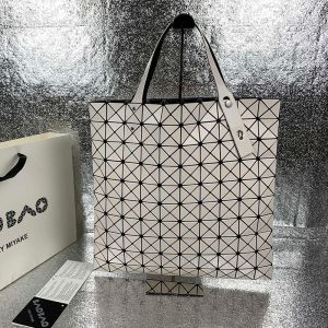 Issey Miyake Prism Tote Beige