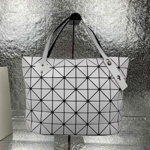 Issey Miyake Small Rock Tote White