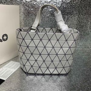 Issey Miyake Small Crystal Handbag Silver