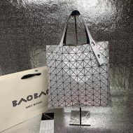 Issey Miyake Prism Metallic Tote White