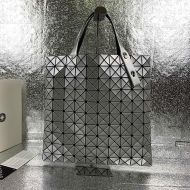 Issey Miyake Prism Tote Silver