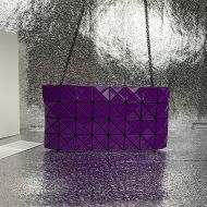 Issey Miyake Prism Chain Clutch Purple