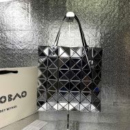 Issey Miyake Lucent Platinum-color Tote Silver