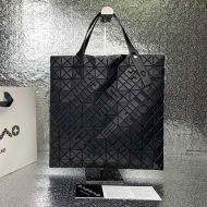 Issey Miyake Prism Typography Tote Matte Black