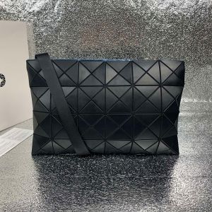 Issey Miyake Lucent Large Crossbody Bag Matte Black